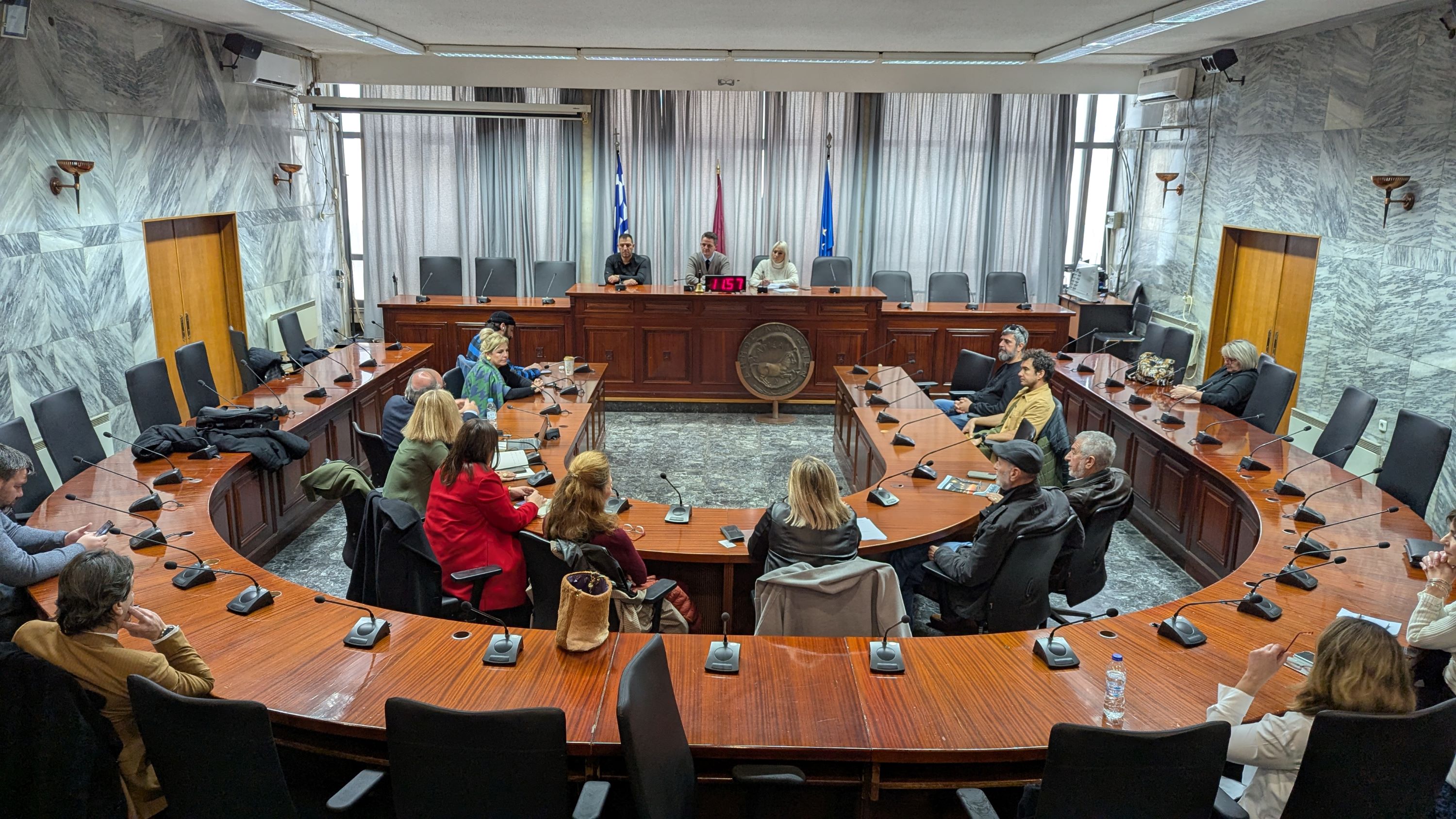 Συνάντηση με φορείς στο Δημαρχείο - Στο επίκεντρο η εξωστρέφεια της Λάρισας