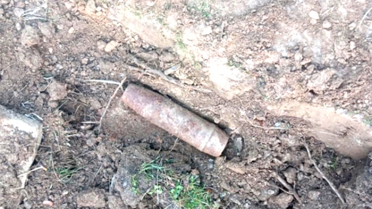 Βρέθηκε βλήμα του Β’ Παγκοσμίου Πολέμου έξω από το Μεταξοχώρι